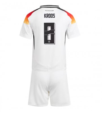 Tyskland Toni Kroos #8 Hemmakläder Barn EM 2024 Kortärmad (+ Korta byxor)